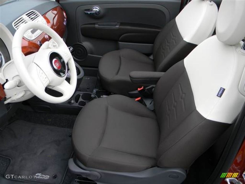 2012 Fiat 500 c cabrio Pop Front Seat Photo #64999580