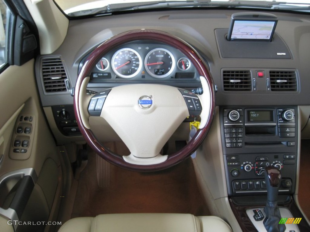 2013 Volvo XC90 3.2 AWD Beige Dashboard Photo #64999586