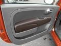 2012 Fiat 500 Tessuto Grigio/Avorio (Grey/Ivory) Interior Door Panel Photo