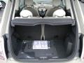 2012 Fiat 500 Tessuto Beige-Nero/Avorio (Beige-Black/Ivory) Interior Trunk Photo