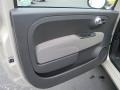 Tessuto Beige-Nero/Avorio (Beige-Black/Ivory) 2012 Fiat 500 Lounge Door Panel