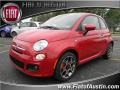 2012 Rosso Brillante (Red) Fiat 500 Sport  photo #1