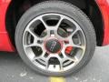 2012 Rosso Brillante (Red) Fiat 500 Sport  photo #9