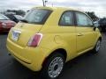 2012 Giallo (Yellow) Fiat 500 Pop  photo #3