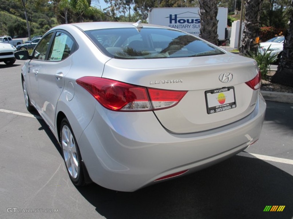 2013 Elantra Limited - Silver / Gray photo #3