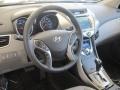 Gray 2013 Hyundai Elantra Limited Steering Wheel