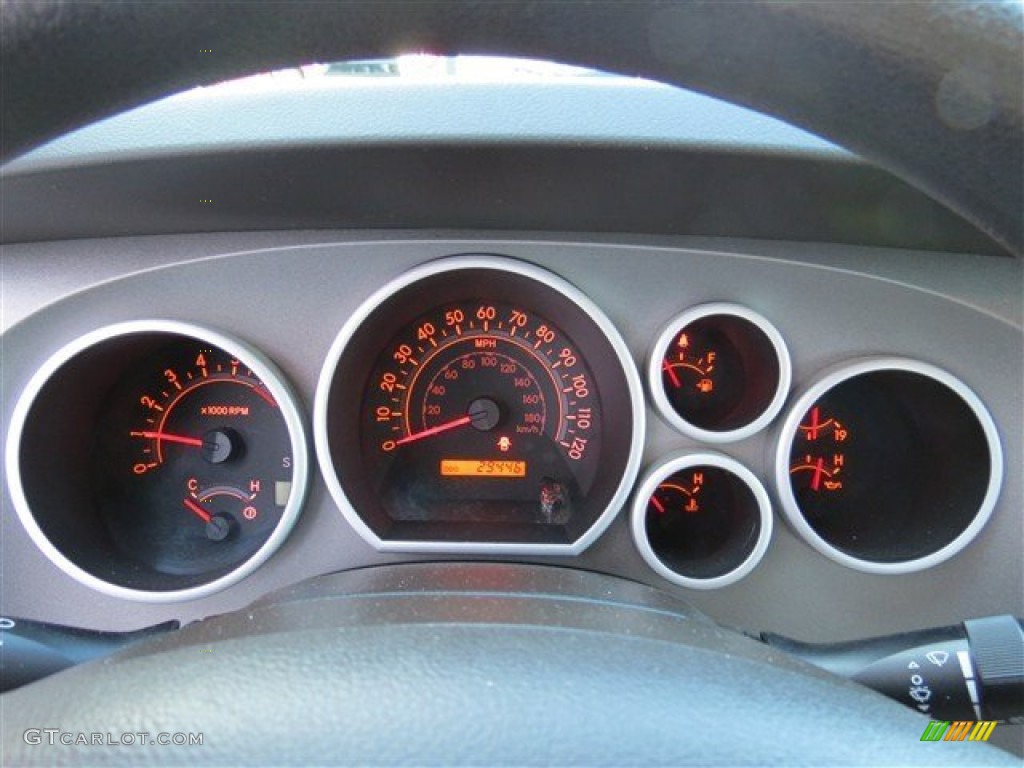 2010 Tundra TRD CrewMax - Black / Sand Beige photo #16