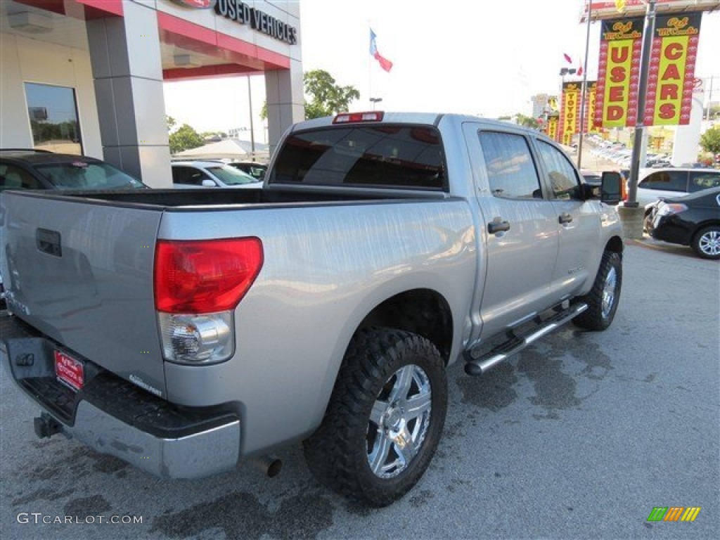 2007 Tundra SR5 CrewMax - Silver Sky Metallic / Black photo #7