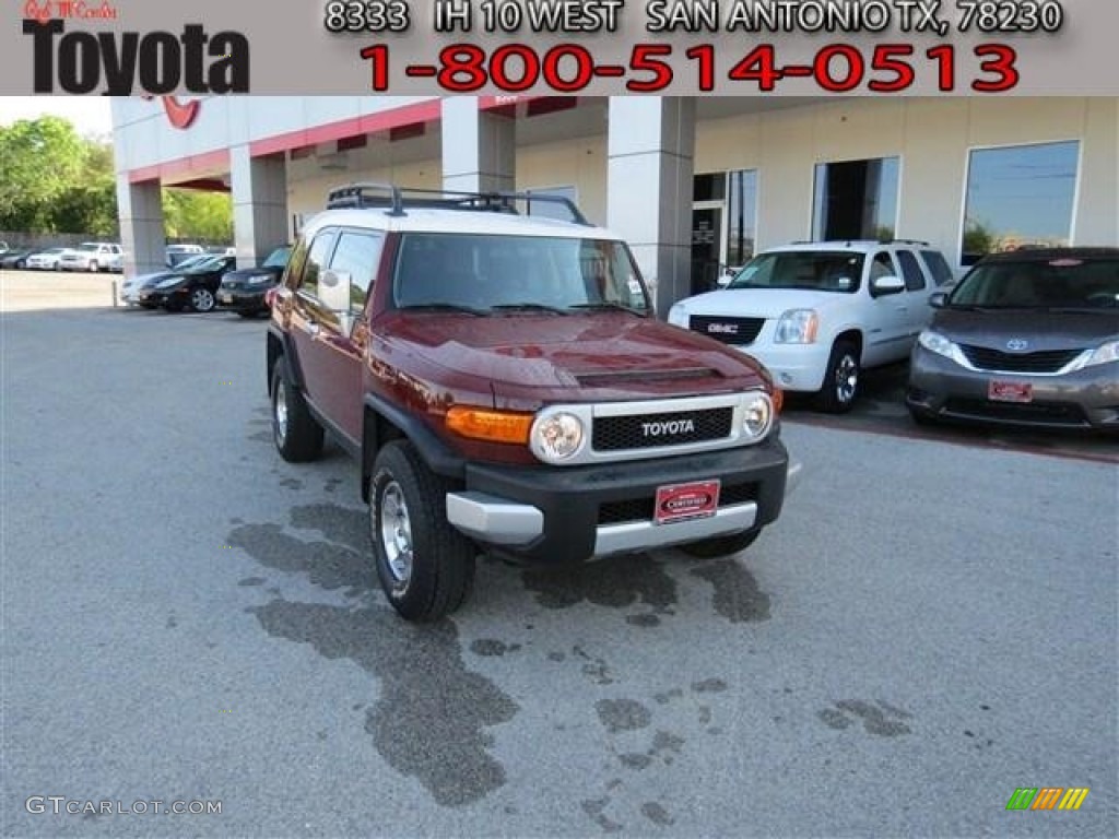 Brick Red Toyota FJ Cruiser