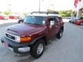 2010 Brick Red Toyota FJ Cruiser 4WD  photo #3