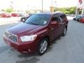 2010 Salsa Red Pearl Toyota Highlander Limited  photo #3