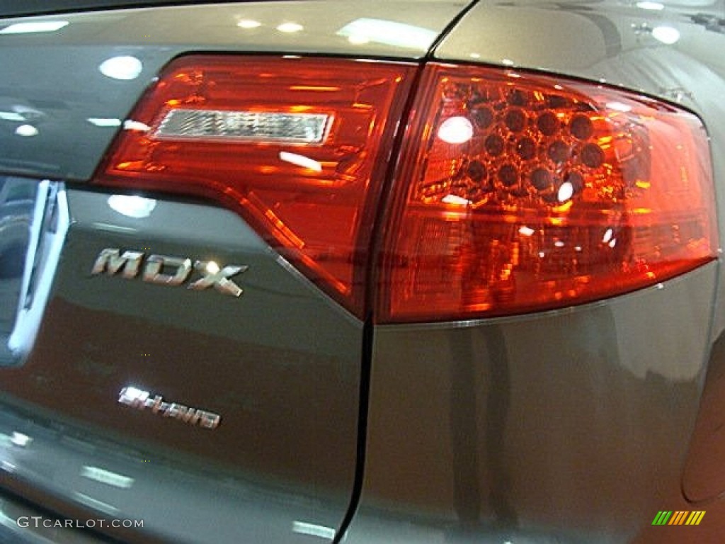 2007 MDX  - Nimbus Gray Metallic / Taupe photo #18