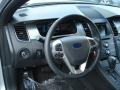 Charcoal Black 2013 Ford Taurus SEL Steering Wheel