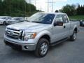 2012 Ingot Silver Metallic Ford F150 XLT SuperCab 4x4  photo #4