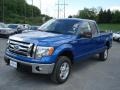 Blue Flame Metallic - F150 XLT SuperCab 4x4 Photo No. 4