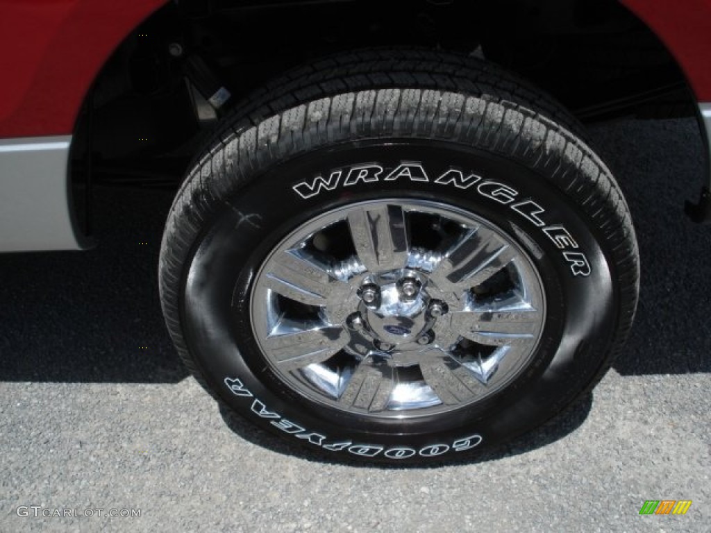 2012 Ford F150 XLT SuperCab 4x4 Wheel Photo #65008785