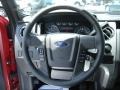 Steel Gray Steering Wheel Photo for 2012 Ford F150 #65008845