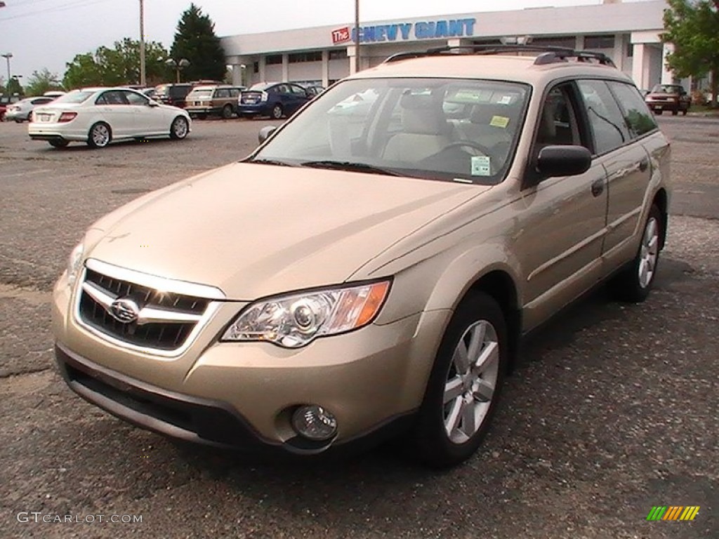 2009 Outback 2.5i Special Edition Wagon - Harvest Gold Metallic / Warm Ivory photo #1