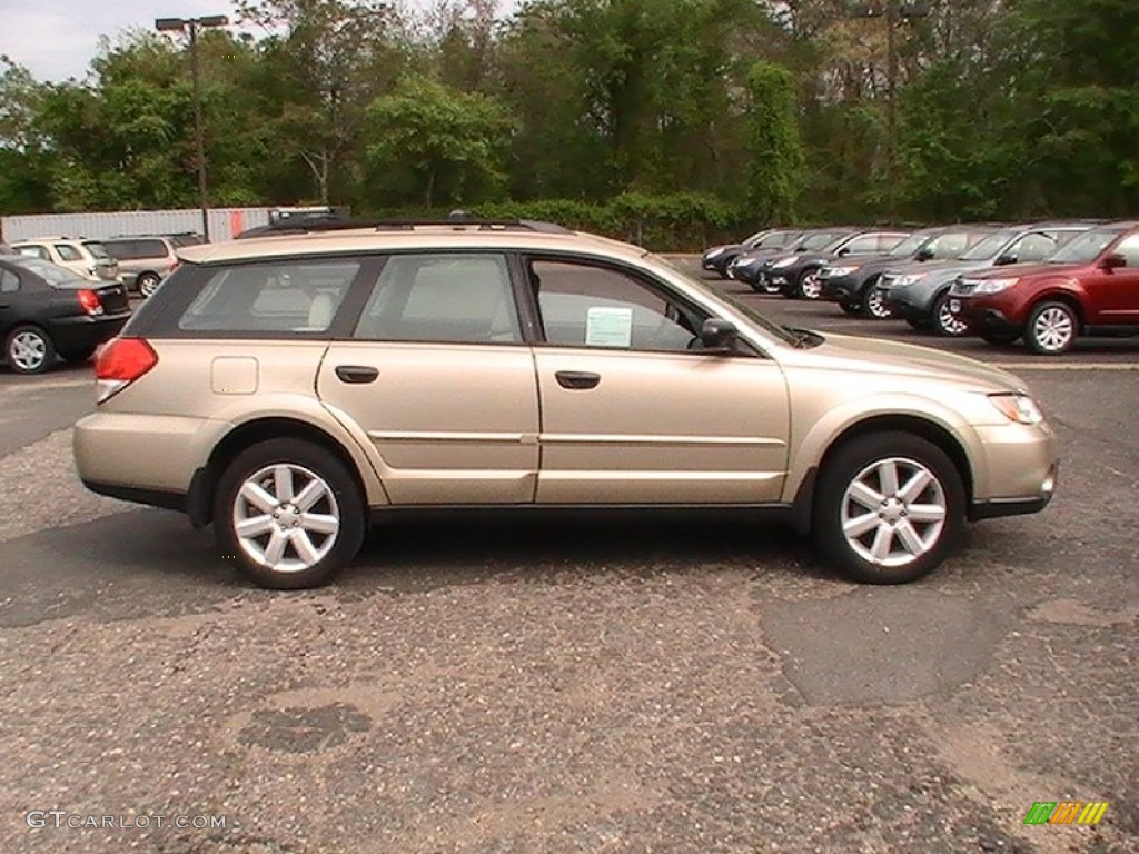 2009 Outback 2.5i Special Edition Wagon - Harvest Gold Metallic / Warm Ivory photo #4