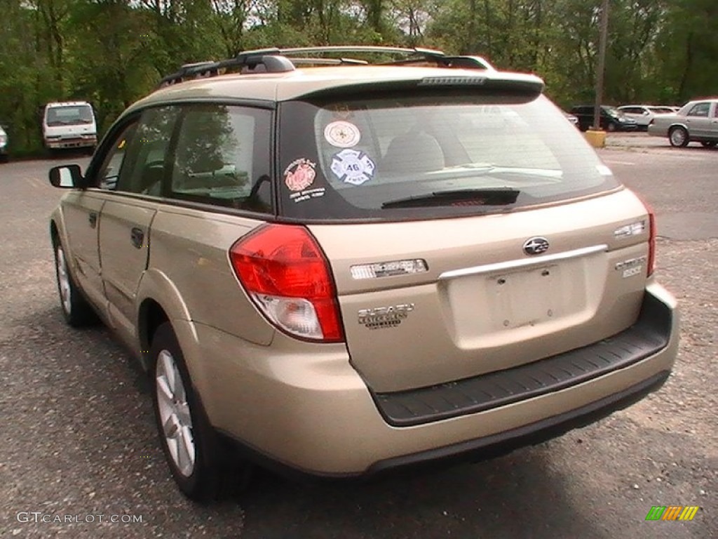 2009 Outback 2.5i Special Edition Wagon - Harvest Gold Metallic / Warm Ivory photo #7