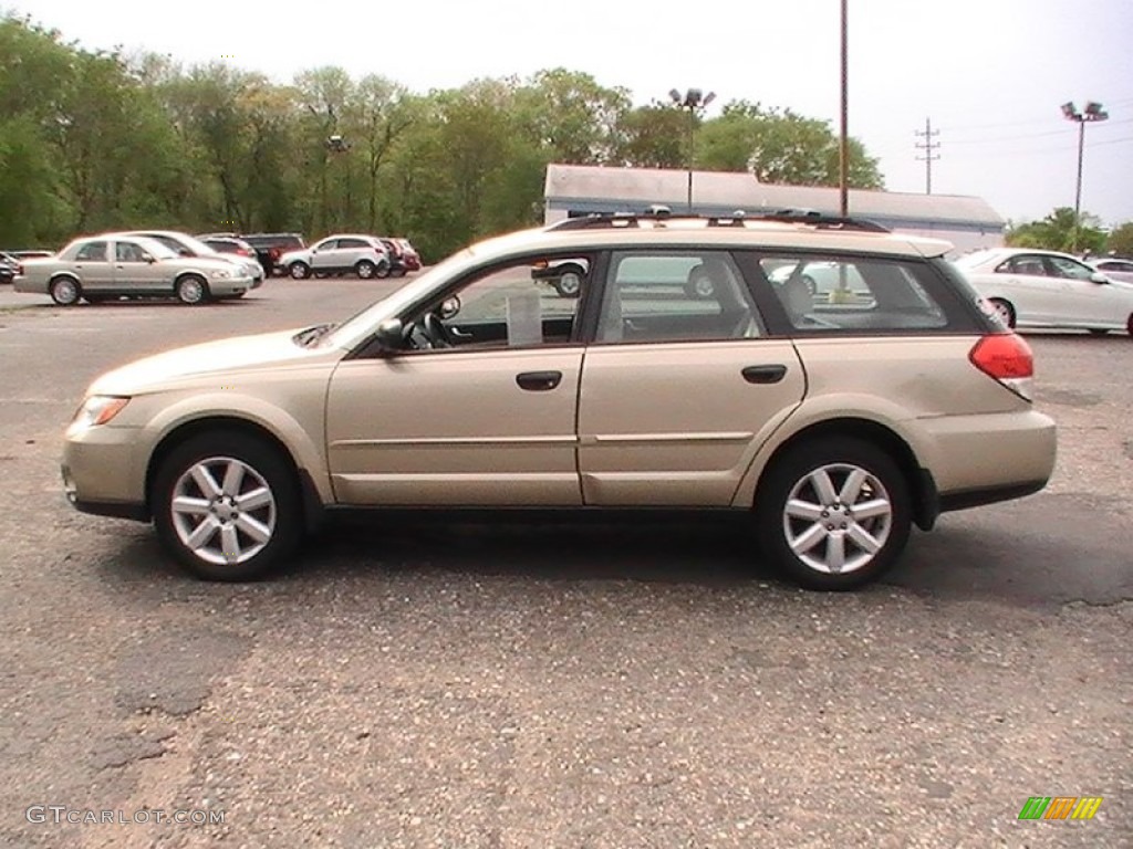 2009 Outback 2.5i Special Edition Wagon - Harvest Gold Metallic / Warm Ivory photo #9