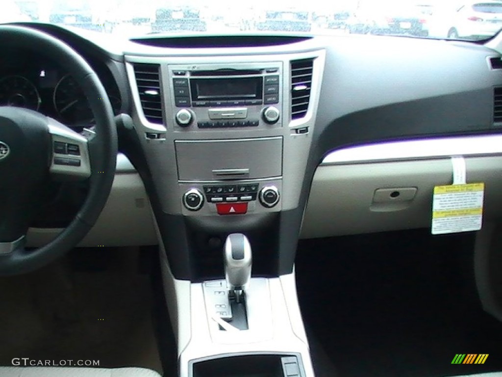 2012 Subaru Legacy 2.5i Premium Warm Ivory Dashboard Photo #65010900