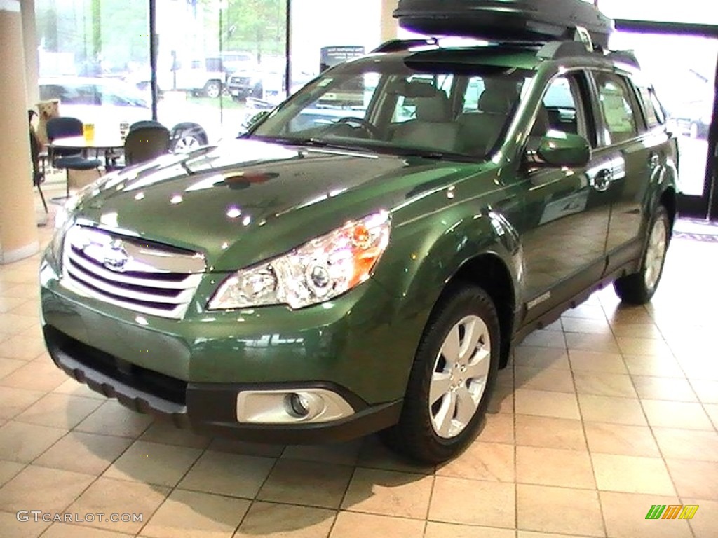 Cypress Green Pearl Subaru Outback