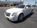 2012 White Diamond Tricoat Cadillac CTS Coupe  photo #1