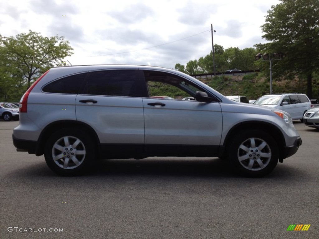 2009 CR-V EX 4WD - Alabaster Silver Metallic / Gray photo #8