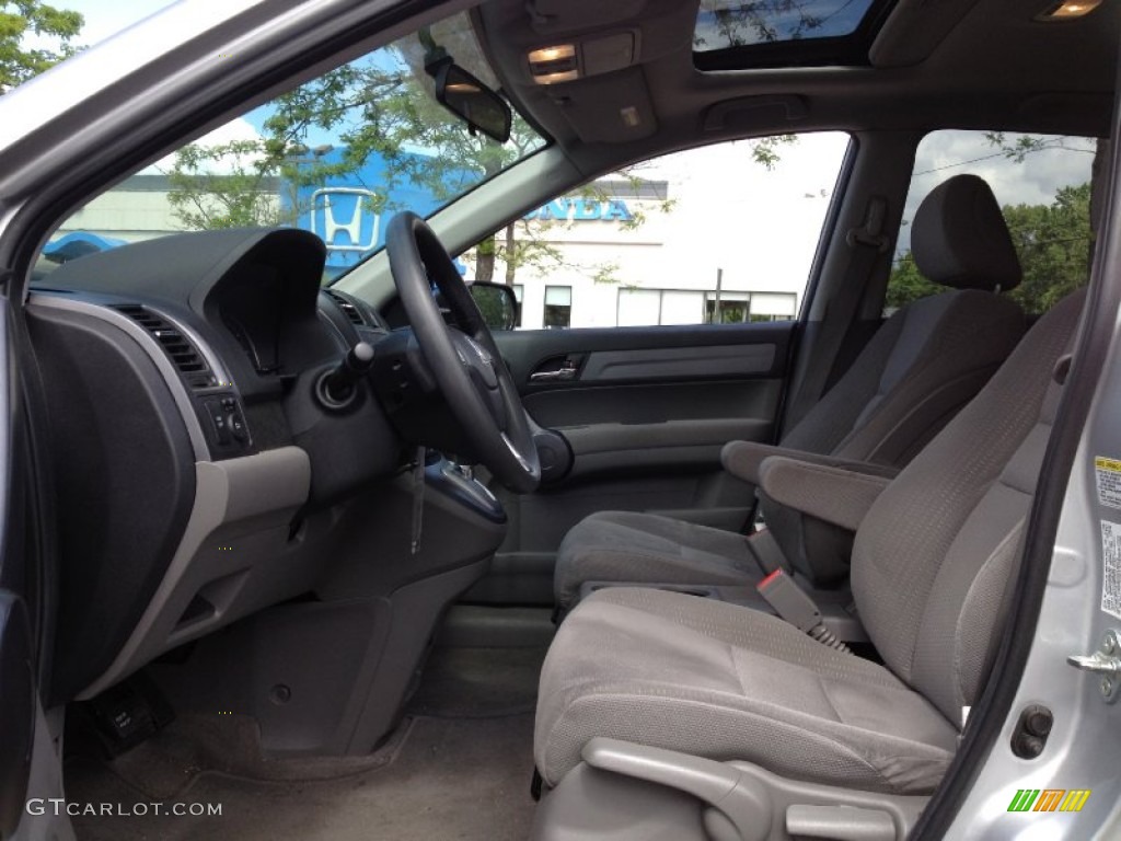 2009 CR-V EX 4WD - Alabaster Silver Metallic / Gray photo #18