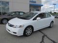 Taffeta White - Civic LX Sedan Photo No. 2