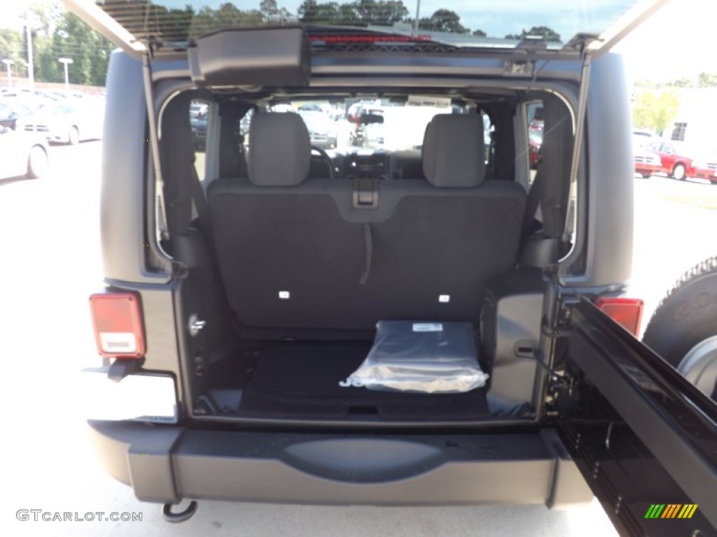 2012 Wrangler Sport 4x4 - Black / Black photo #16