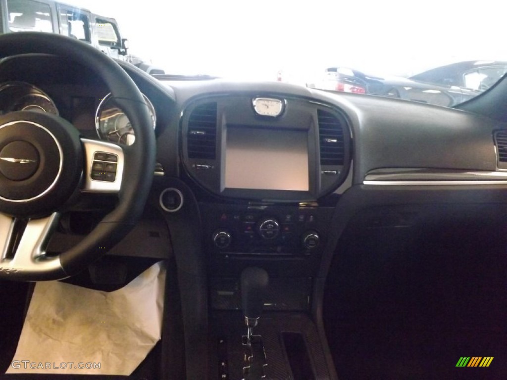 2012 Chrysler 300 SRT8 Black Dashboard Photo #65014773