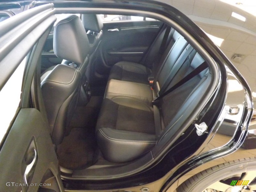 Black Interior 2012 Chrysler 300 SRT8 Photo #65014820