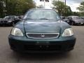 2000 Clover Green Pearl Honda Civic LX Sedan  photo #6