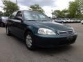 Clover Green Pearl - Civic LX Sedan Photo No. 7
