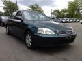 2000 Clover Green Pearl Honda Civic LX Sedan  photo #7