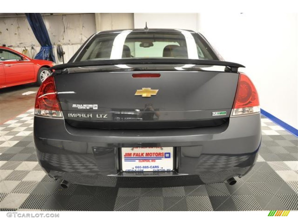 2012 Impala LTZ - Ashen Gray Metallic / Ebony photo #5