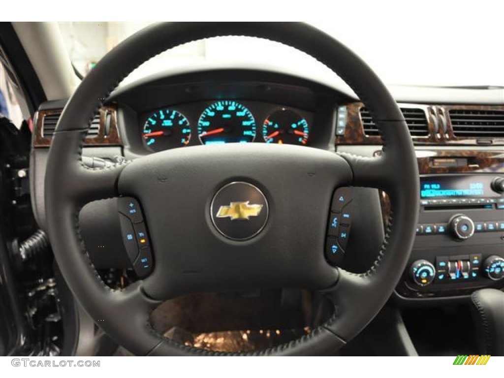 2012 Impala LTZ - Ashen Gray Metallic / Ebony photo #12