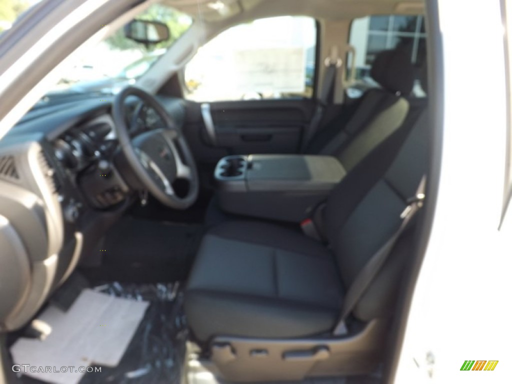 2012 Sierra 1500 SLE Crew Cab 4x4 - Summit White / Ebony photo #13