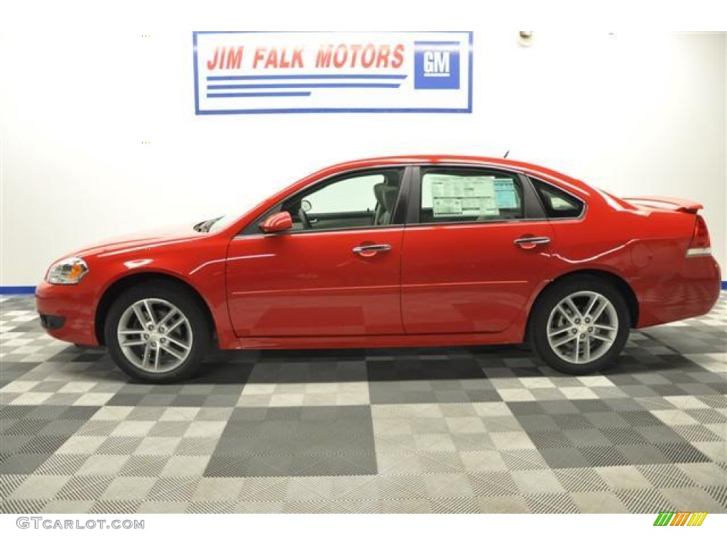 2012 Impala LTZ - Victory Red / Gray photo #1