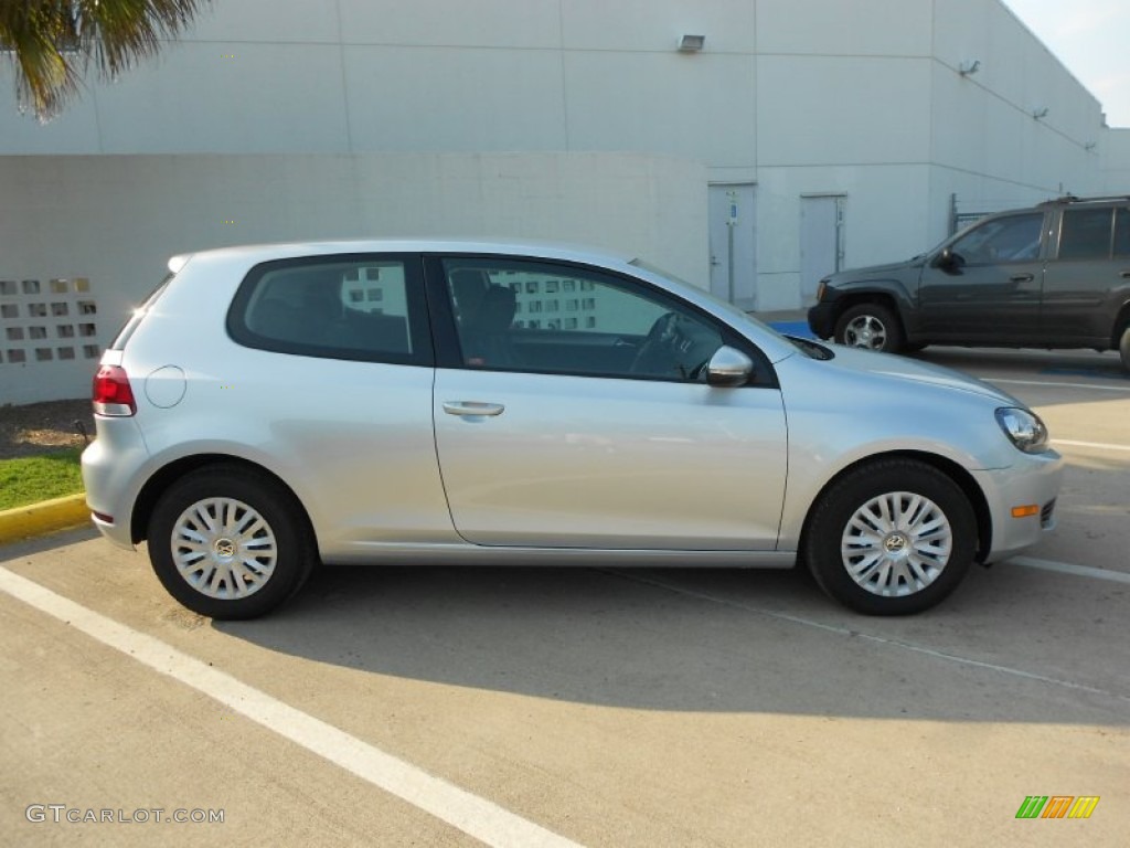 Reflex Silver Metallic 2012 Volkswagen Golf 2 Door Exterior Photo #65020377