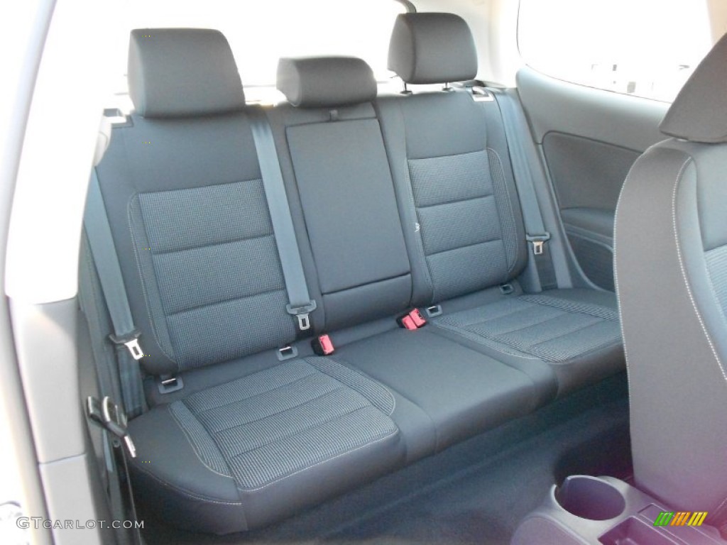 Titan Black Interior 2012 Volkswagen Golf 2 Door Photo #65020418