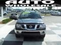 2011 Night Armor Metallic Nissan Frontier SL Crew Cab 4x4  photo #2