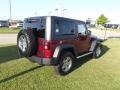 2011 Deep Cherry Red Crystal Pearl Jeep Wrangler Sport S 4x4  photo #3