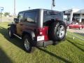 2011 Deep Cherry Red Crystal Pearl Jeep Wrangler Sport S 4x4  photo #4