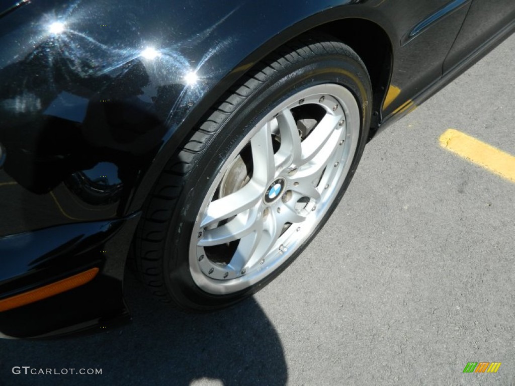 2006 3 Series 330i Coupe - Jet Black / Black photo #9