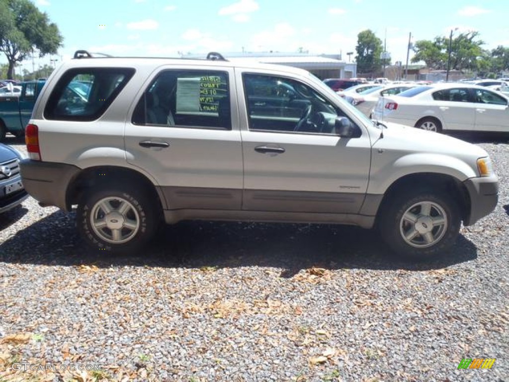 2001 Escape XLT V6 - Oxford White / Medium Graphite Grey photo #3