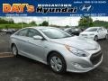 2012 Silver Frost Metallic Hyundai Sonata Hybrid  photo #1