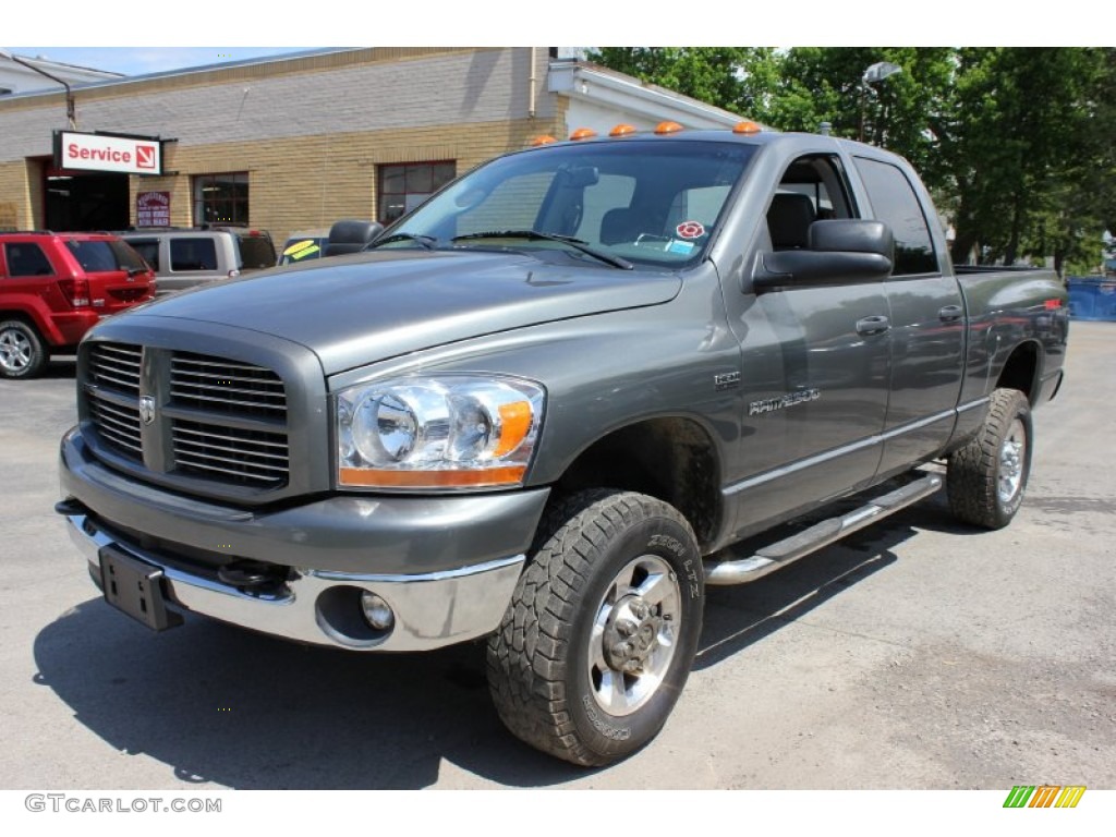 2006 Ram 2500 TRX4 Quad Cab 4x4 - Mineral Gray Metallic / Medium Slate Gray photo #1